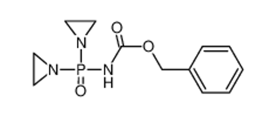 Picture of benzyl N-[bis(aziridin-1-yl)phosphoryl]carbamate