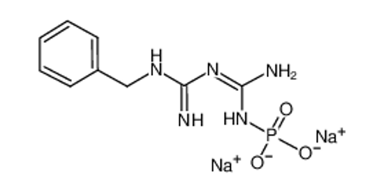 Picture of disodium,1-(N'-benzylcarbamimidoyl)-2-phosphonatoguanidine,hydrate