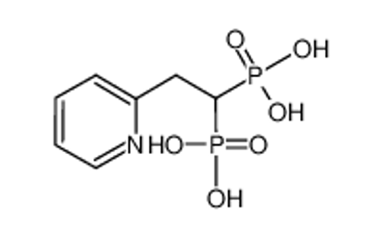 Изображение (1-phosphono-2-pyridin-2-ylethyl)phosphonic acid