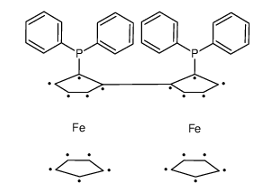 Picture of (<i>R</i>,<i>R</i>'')-2,2''-Bis(diphenylphosphino)-1,1''-biferrocene
