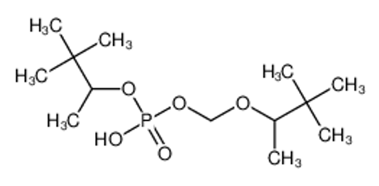Picture of 3-[3,3-dimethylbutan-2-yloxy(methyl)phosphoryl]oxy-2,2-dimethylbutane