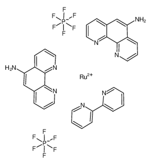 Picture of Bis(2,2′-bipyridine)-(5-aminophenanthroline)ruthenium bis(hexafluorophosphate)