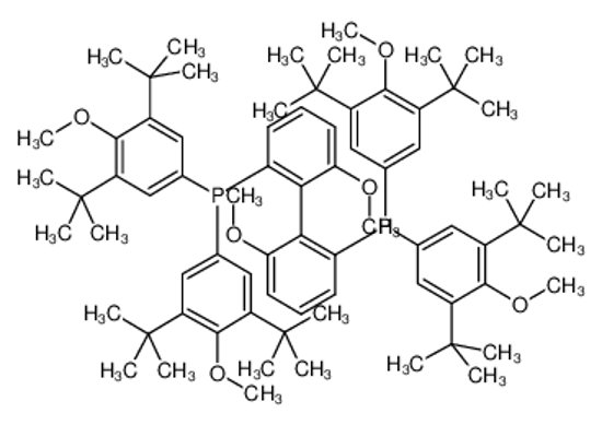 Picture of (R)-(-)-2,2'-Bis[di(3,5-di-t-butyl-4-methoxyphenyl)phosphino]-6,6'-dimethoxy-1,1'-biphenyl, min. 97%