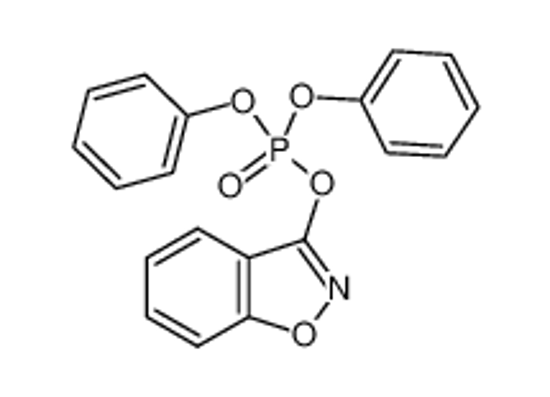 Picture of 1,2-benzoxazol-3-yl diphenyl phosphate