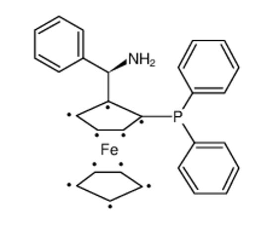 Picture of cyclopentane,(S)-(2-diphenylphosphanylcyclopentyl)-phenylmethanamine,iron