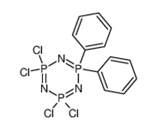 Picture of 2,2,4,4-Tetrachloro-6,6-diphenylcyclotriphosphazene