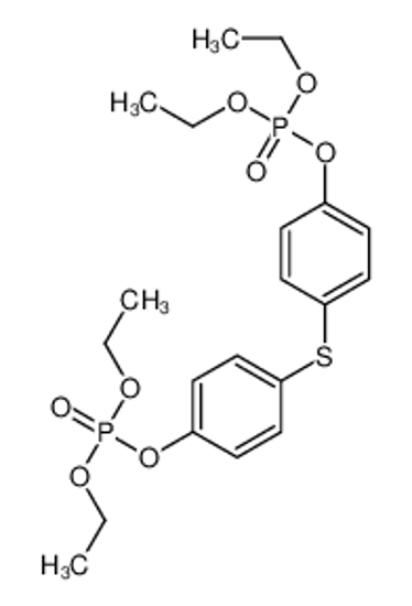 Picture of [4-(4-diethoxyphosphoryloxyphenyl)sulfanylphenyl] diethyl phosphate
