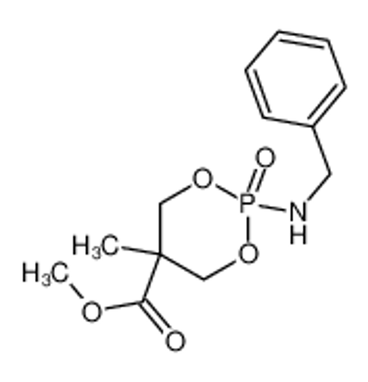Picture of methyl 2-(benzylamino)-5-methyl-2-oxo-1,3,2λ<sup>5</sup>-dioxaphosphinane-5-carboxylate