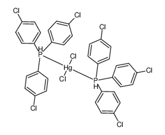 Изображение Mercury,dichlorobis[tris(4-chlorophenyl)phosphine]-, (T-4)- (9CI)