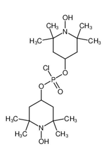 Picture of 4-[chloro-(1-hydroxy-2,2,6,6-tetramethylpiperidin-4-yl)oxyphosphoryl]oxy-1-hydroxy-2,2,6,6-tetramethylpiperidine