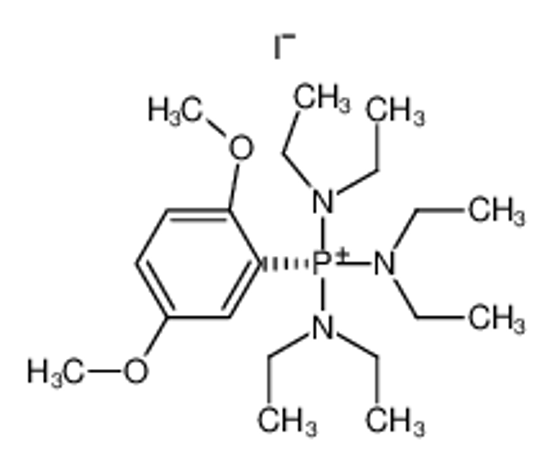 Picture of tris(diethylamino)-(2,5-dimethoxyphenyl)phosphanium,iodide