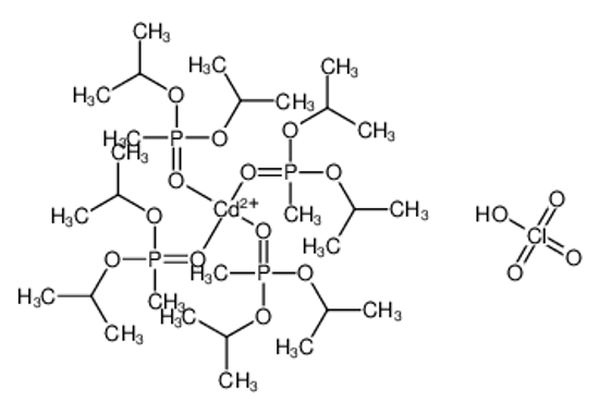 Picture of cadmium(2+),2-[methyl(propan-2-yloxy)phosphoryl]oxypropane,perchloric acid