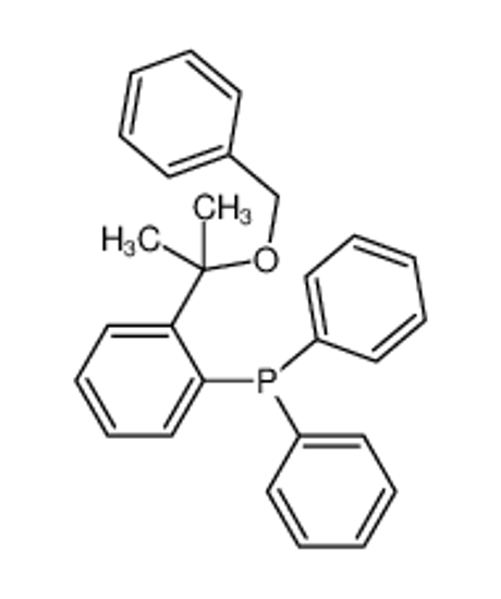 Picture of diphenyl-[2-(2-phenylmethoxypropan-2-yl)phenyl]phosphane