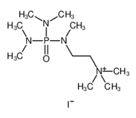 Picture of 2-[bis(dimethylamino)phosphoryl-methylamino]ethyl-trimethylazanium,iodide