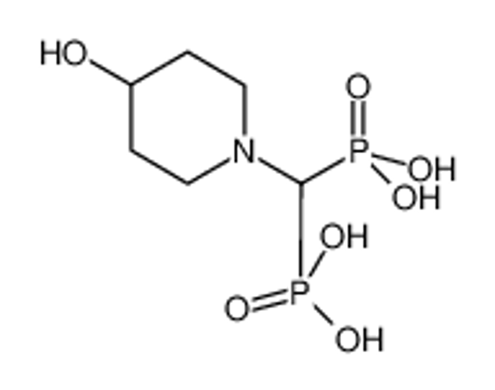 Picture of [(4-hydroxypiperidin-1-yl)-phosphonomethyl]phosphonic acid