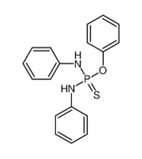 Picture of Phosphorodiamidothioicacid, N,N'-diphenyl-, O-phenyl ester