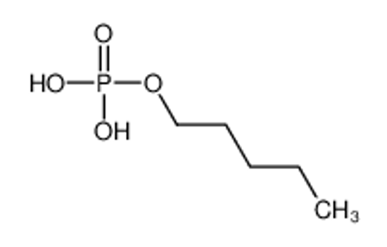 Picture of Pentyl phosphate, (C5H11O)(OH)2PO