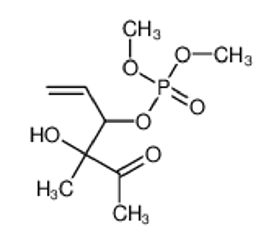 Picture of (4-hydroxy-4-methyl-5-oxohex-1-en-3-yl) dimethyl phosphate