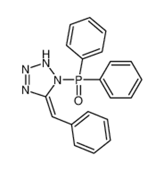 Picture of (5E)-5-benzylidene-1-diphenylphosphoryl-2H-tetrazole