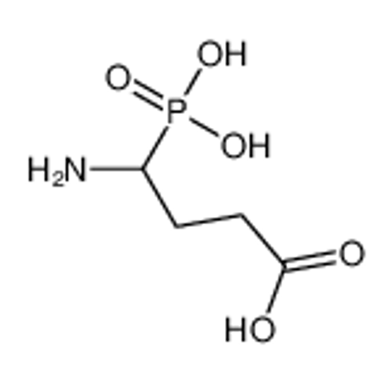 Picture of 4-amino-4-phosphonobutanoic acid