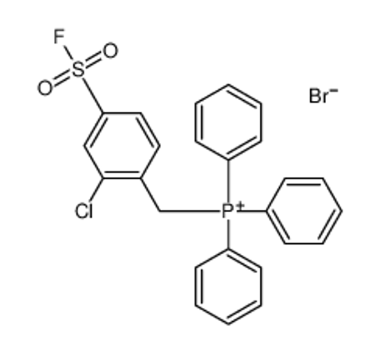 Picture of (2-chloro-4-fluorosulfonylphenyl)methyl-triphenylphosphanium