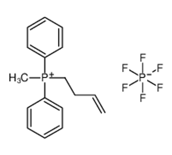 Picture of but-3-enyl-methyl-diphenylphosphanium,hexafluorophosphate