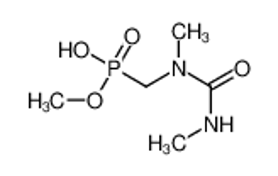 Picture of methoxy-[[methyl(methylcarbamoyl)amino]methyl]phosphinic acid