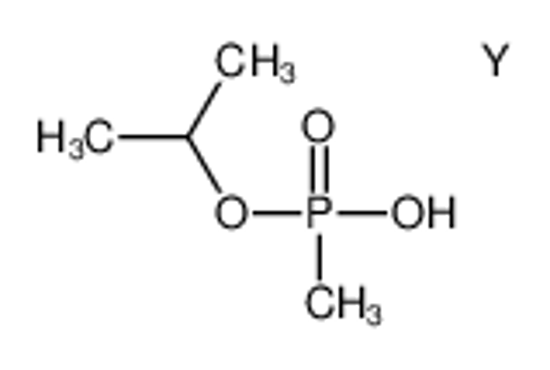 Picture of methyl(propan-2-yloxy)phosphinic acid,yttrium