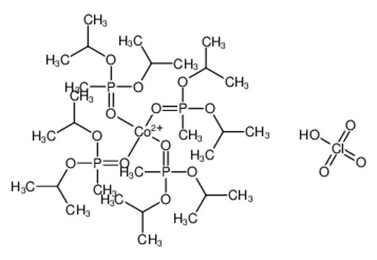 Picture of cobalt(2+),2-[methyl(propan-2-yloxy)phosphoryl]oxypropane,perchloric acid