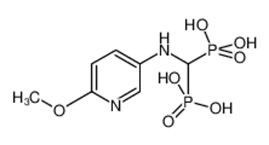 Picture of [[(6-methoxypyridin-3-yl)amino]-phosphonomethyl]phosphonic acid