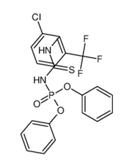Picture of 1-[2-chloro-6-(trifluoromethyl)phenyl]-3-diphenoxyphosphorylthiourea