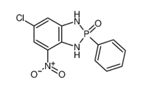 Picture of 6-chloro-4-nitro-2-phenyl-1,3-dihydro-1,3,2λ<sup>5</sup>-benzodiazaphosphole 2-oxide