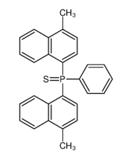 Picture of bis(4-methylnaphthalen-1-yl)-phenyl-sulfanylidene-λ<sup>5</sup>-phosphane