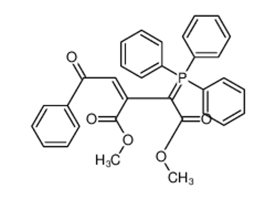 Picture of dimethyl 2-phenacylidene-3-(triphenyl-$l^{5}-phosphanylidene)butanedioate