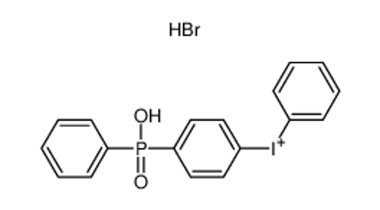 Imagem de [4-[hydroxy(phenyl)phosphoryl]phenyl]-phenyliodanium,hydrobromide