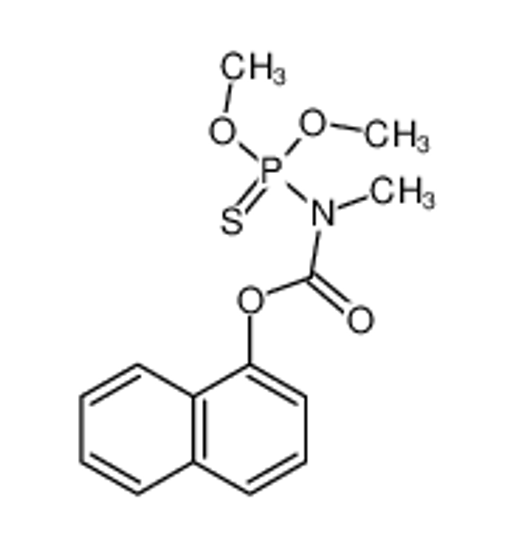 Picture of naphthalen-1-yl N-dimethoxyphosphinothioyl-N-methylcarbamate