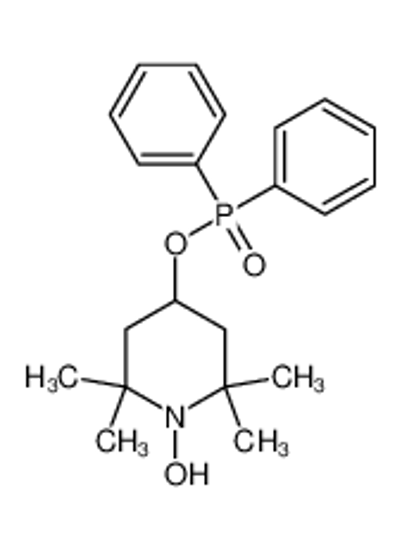 Picture of 4-diphenylphosphoryloxy-1-hydroxy-2,2,6,6-tetramethylpiperidine