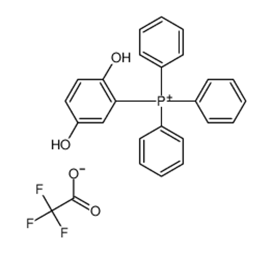 Imagem de (2,5-dihydroxyphenyl)-triphenylphosphanium,2,2,2-trifluoroacetate