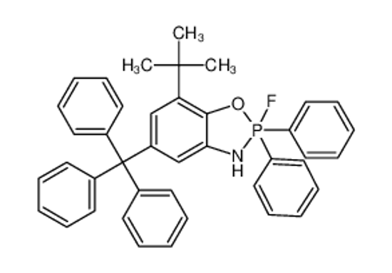 Picture of 7-tert-butyl-2-fluoro-2,2-diphenyl-5-trityl-3H-1,3,2λ<sup>5</sup>-benzoxazaphosphole