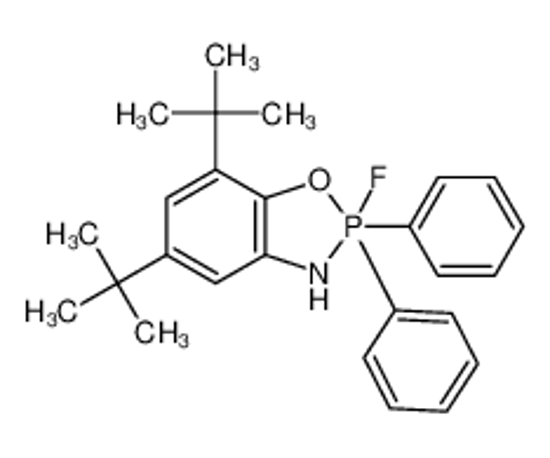 Picture of 5,7-ditert-butyl-2-fluoro-2,2-diphenyl-3H-1,3,2λ<sup>5</sup>-benzoxazaphosphole