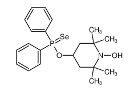 Picture of (1-hydroxy-2,2,6,6-tetramethylpiperidin-4-yl)oxy-diphenyl-selanylidene-λ<sup>5</sup>-phosphane