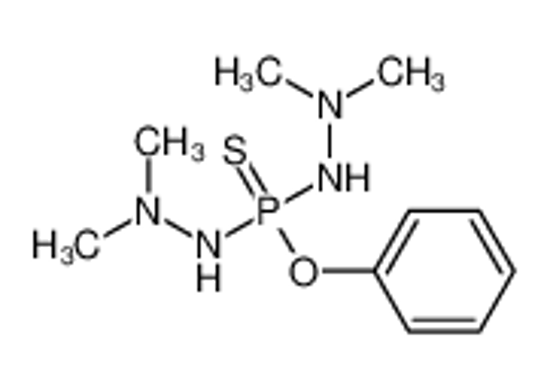 Picture of 2-[(2,2-dimethylhydrazinyl)-phenoxyphosphinothioyl]-1,1-dimethylhydrazine