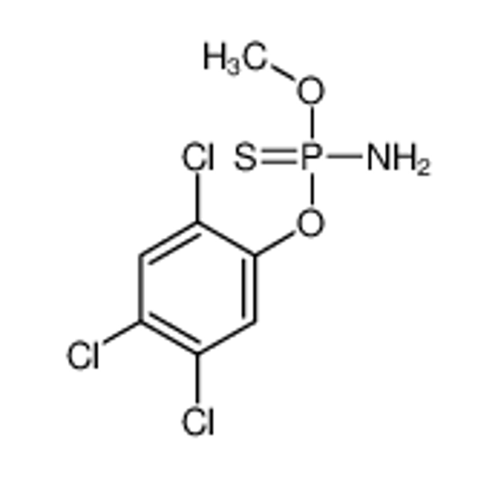 Picture of 1-[amino(methoxy)phosphinothioyl]oxy-2,4,5-trichlorobenzene