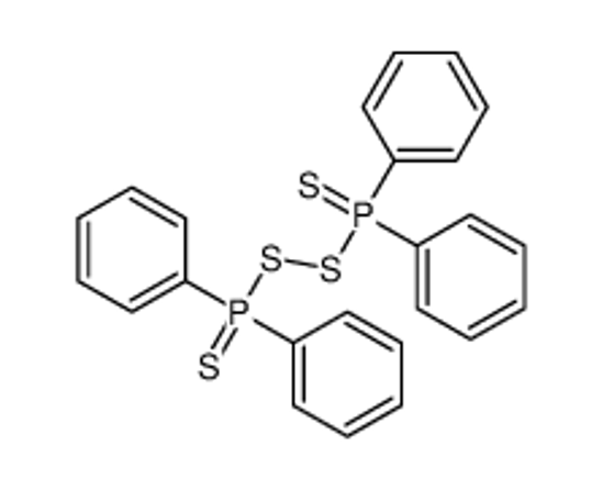 Picture of (diphenylphosphinothioyldisulfanyl)-diphenyl-sulfanylidene-λ<sup>5</sup>-phosphane