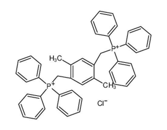 Imagem de [2,5-dimethyl-4-(triphenylphosphaniumylmethyl)phenyl]methyl-triphenylphosphanium