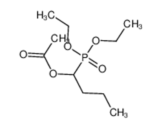 Picture of 1-diethoxyphosphorylbutyl acetate