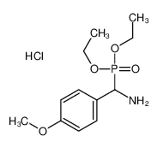 Picture of diethoxyphosphoryl-(4-methoxyphenyl)methanamine