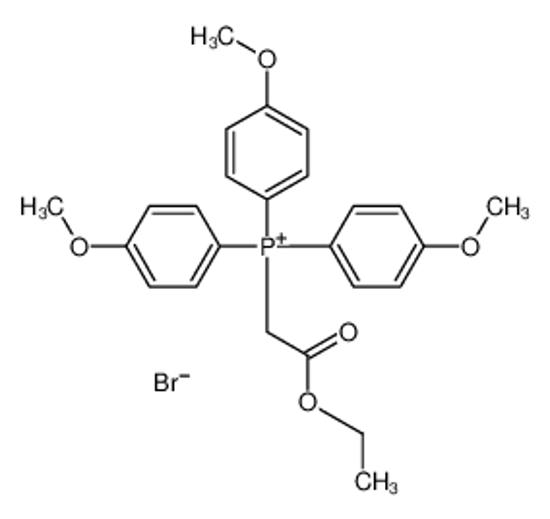 Изображение (2-ethoxy-2-oxoethyl)-tris(4-methoxyphenyl)phosphanium