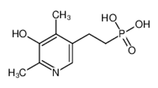 Изображение 2-(5-hydroxy-4,6-dimethylpyridin-3-yl)ethylphosphonic acid