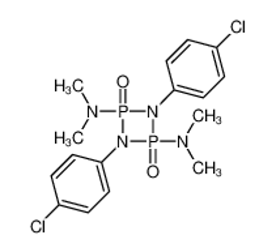 Picture of 1,3-bis(4-chlorophenyl)-2-N,2-N,4-N,4-N-tetramethyl-2,4-dioxo-1,3,2λ<sup>5</sup>,4λ<sup>5</sup>-diazadiphosphetidine-2,4-diamine